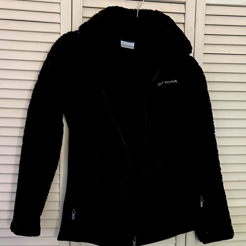 Columbia kids  Black Teddy Jacket